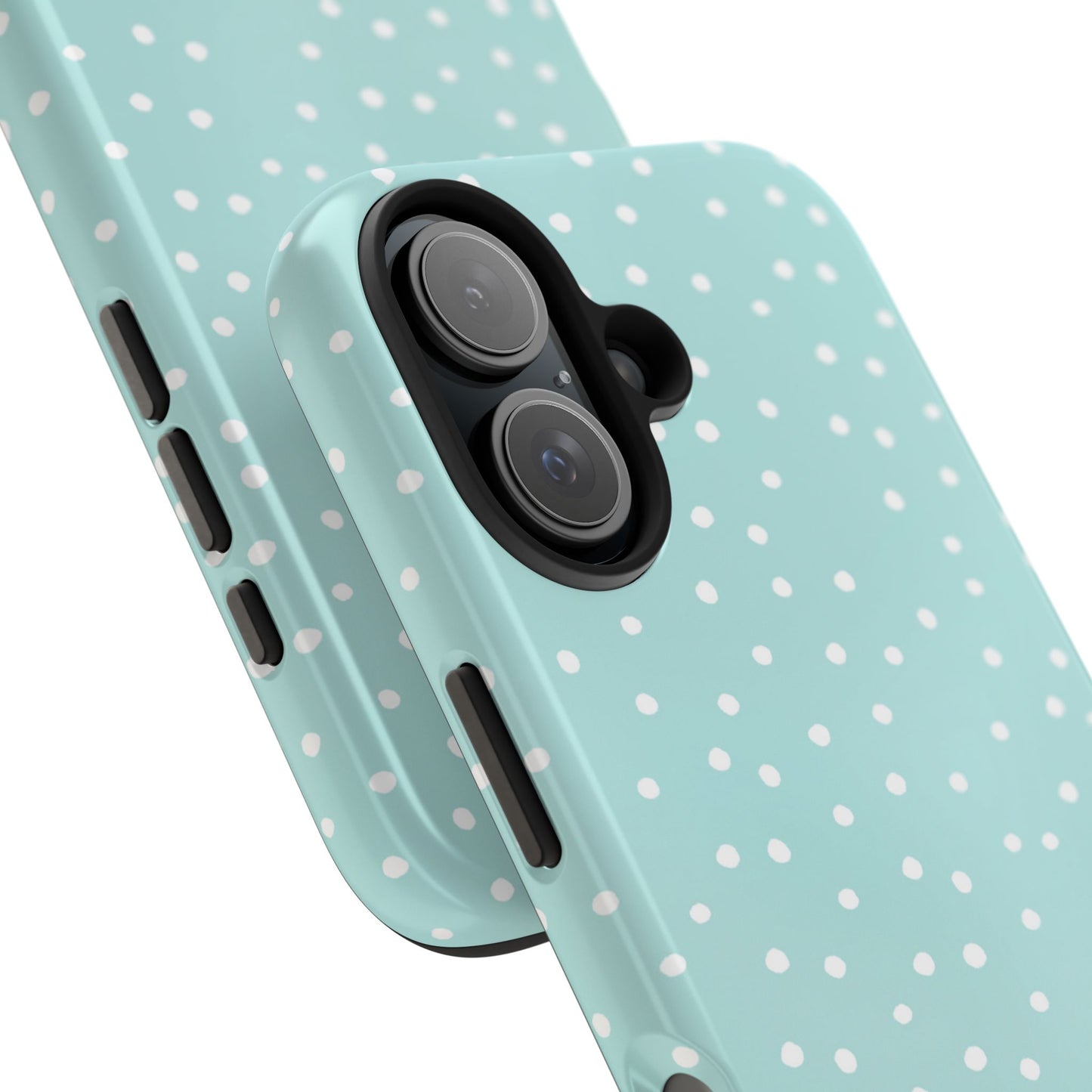 Petite Dots Seafoam / White Phone Case