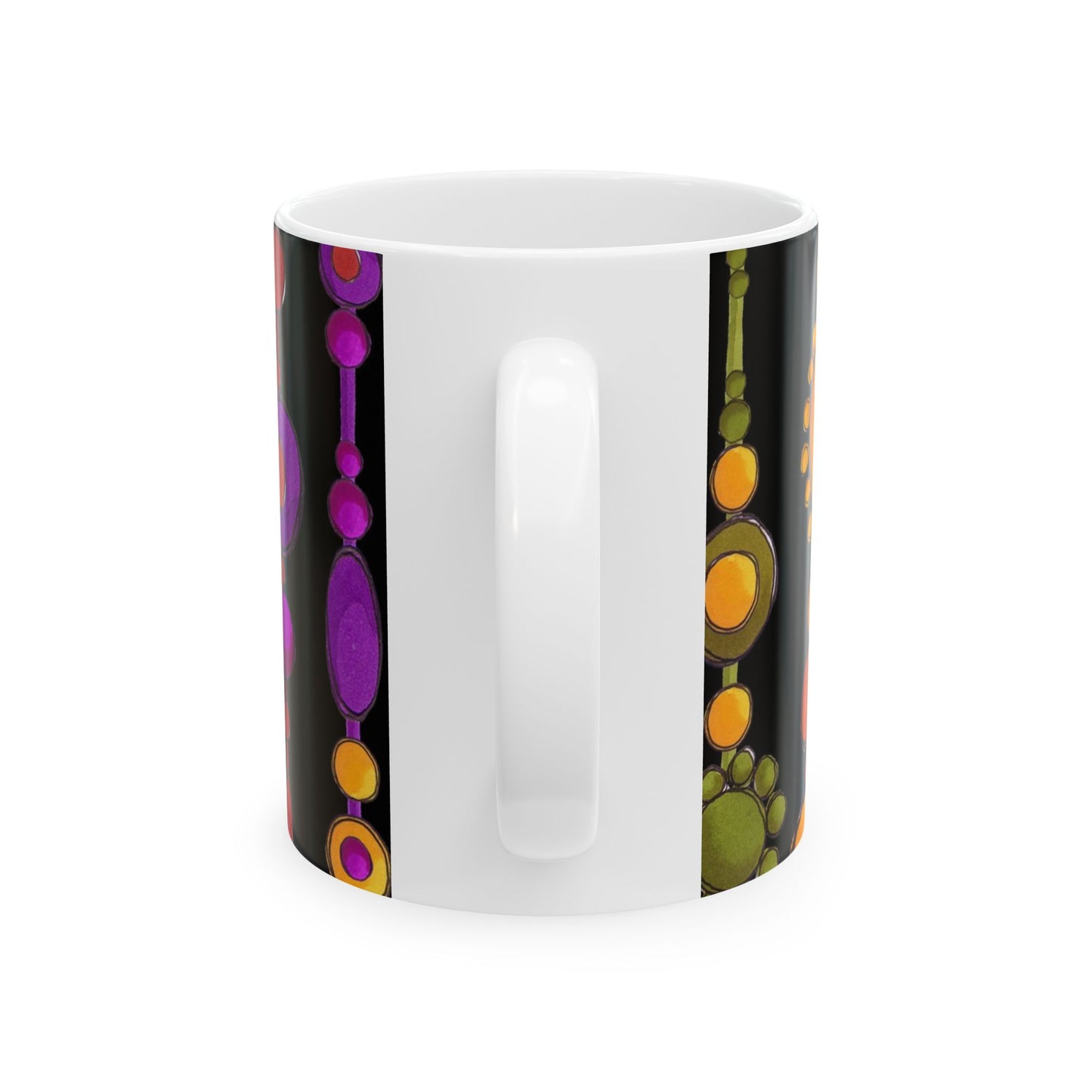 Spice Beaded Curtain Cup