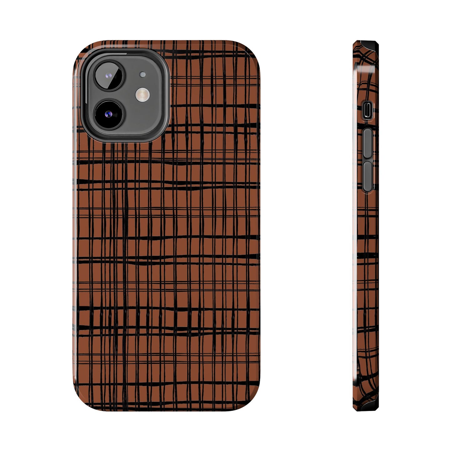Doggie Fence Rust Phone Case