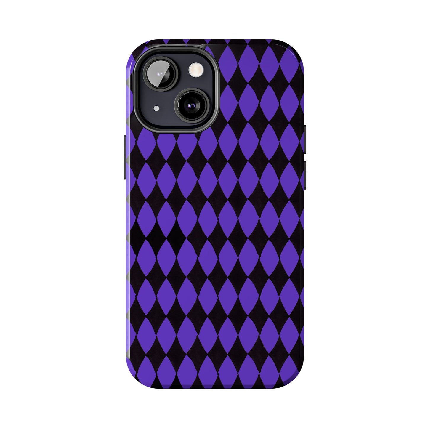 Diamond Purple / Black Phone Case