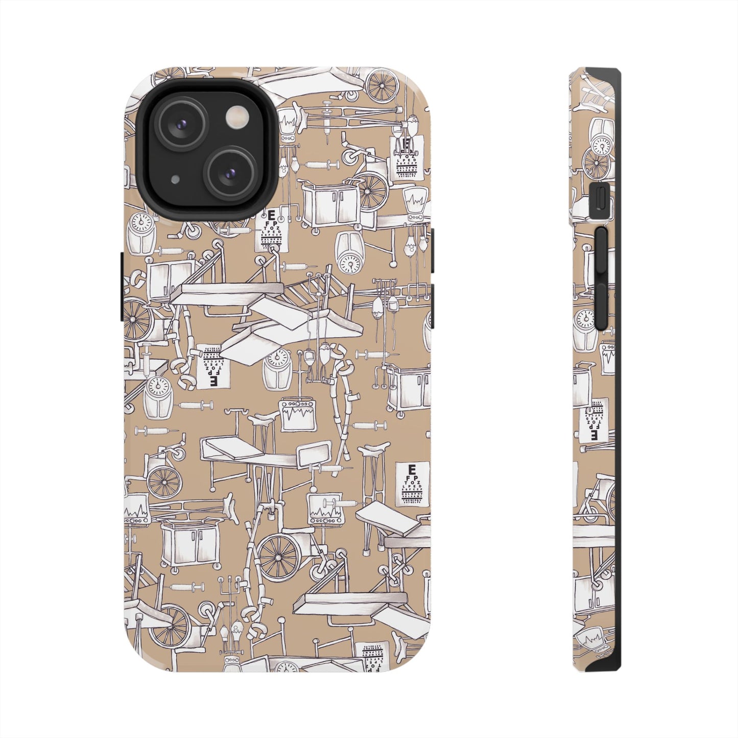 Essentials Khaki / White Phone Case