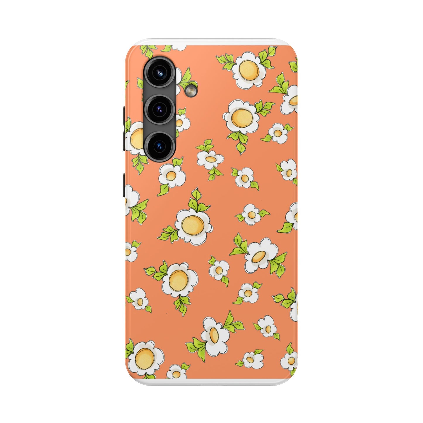 Daisy Love Orange Phone Case