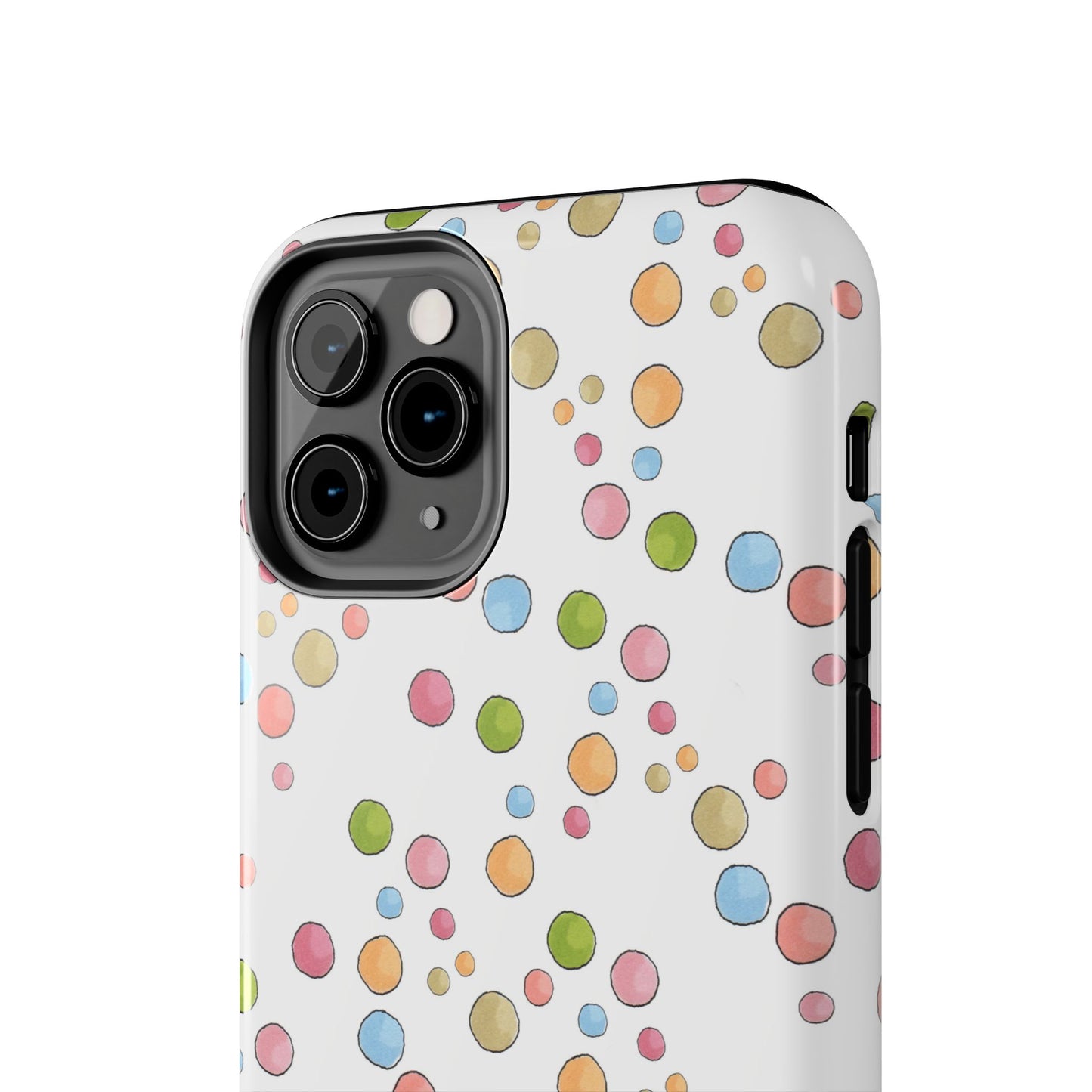 Clown Dots White Phone Case