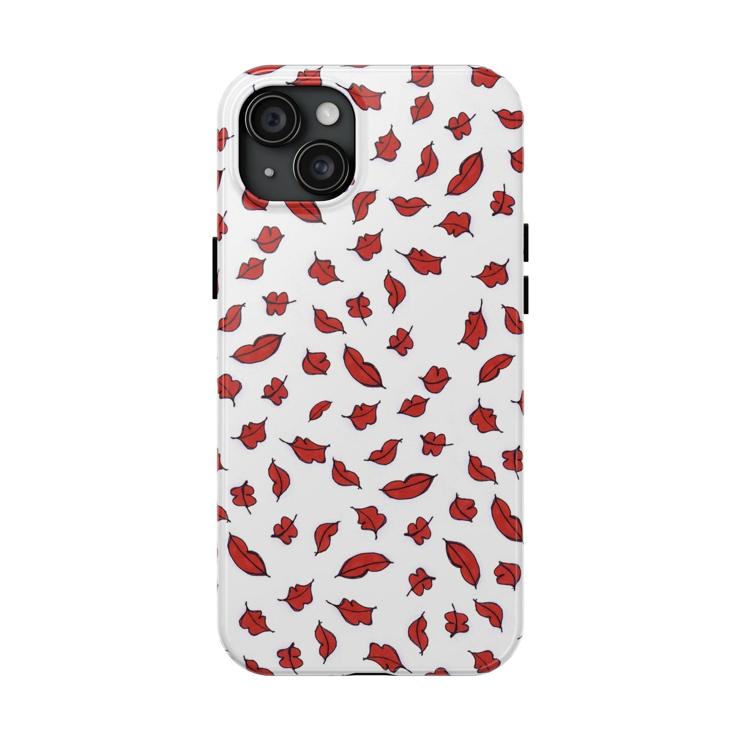 Autumn Lips White Phone Case