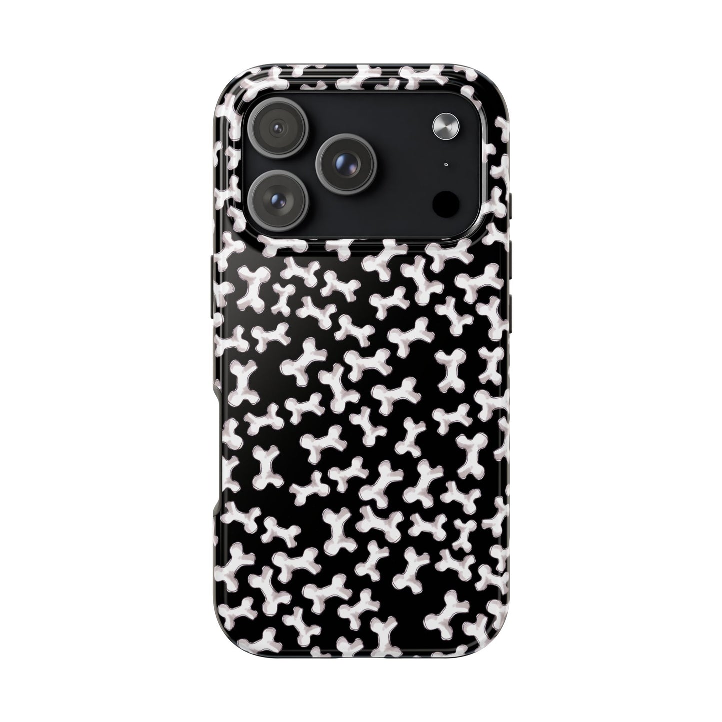 Bones a Lot Black Phone Case