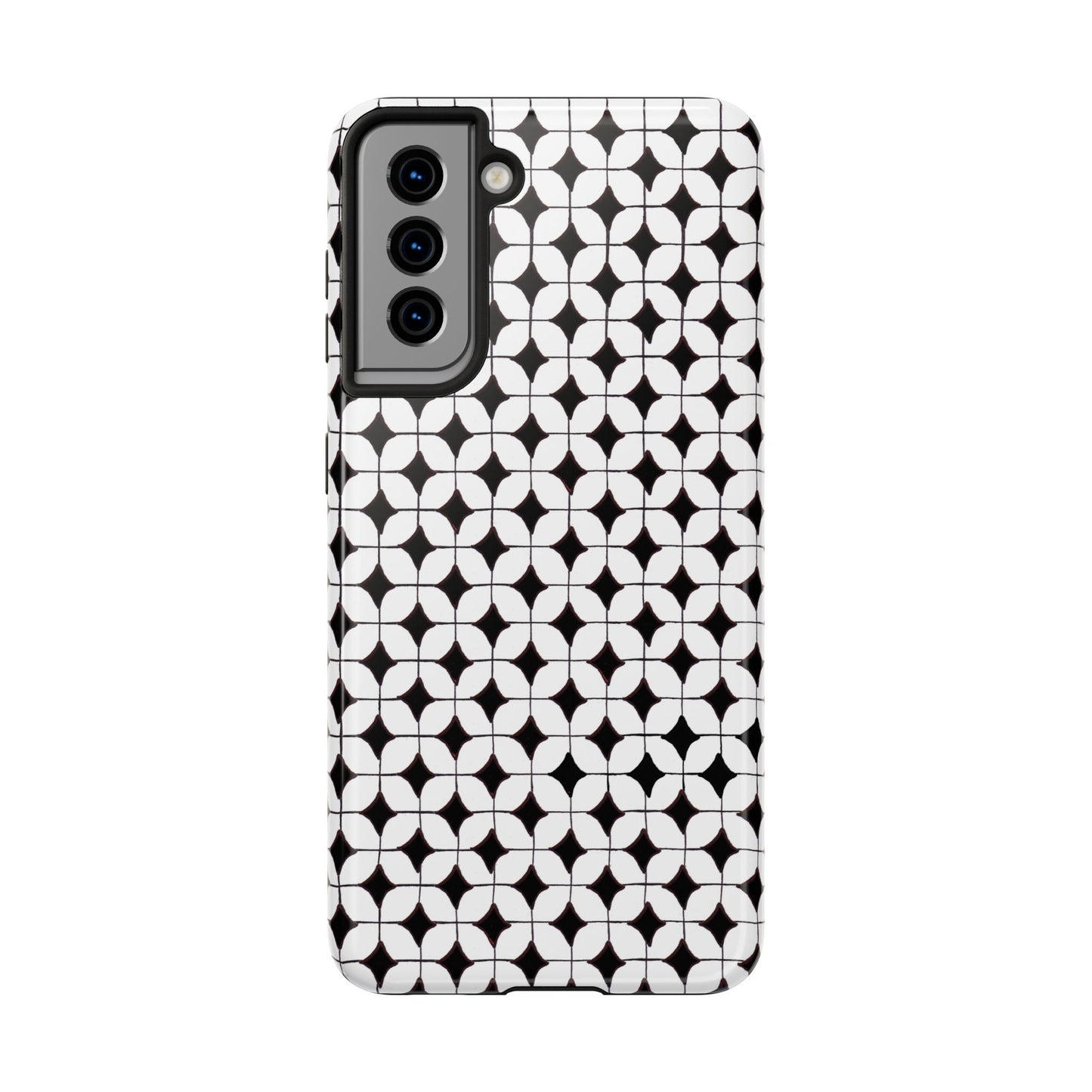 Tile-ish Black Phone Case
