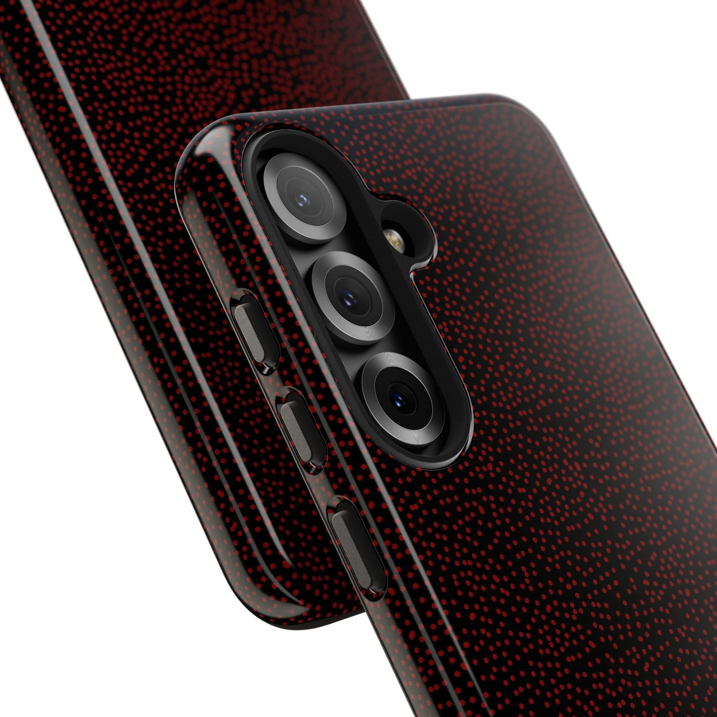 Mini Dot Black / Red Phone Case