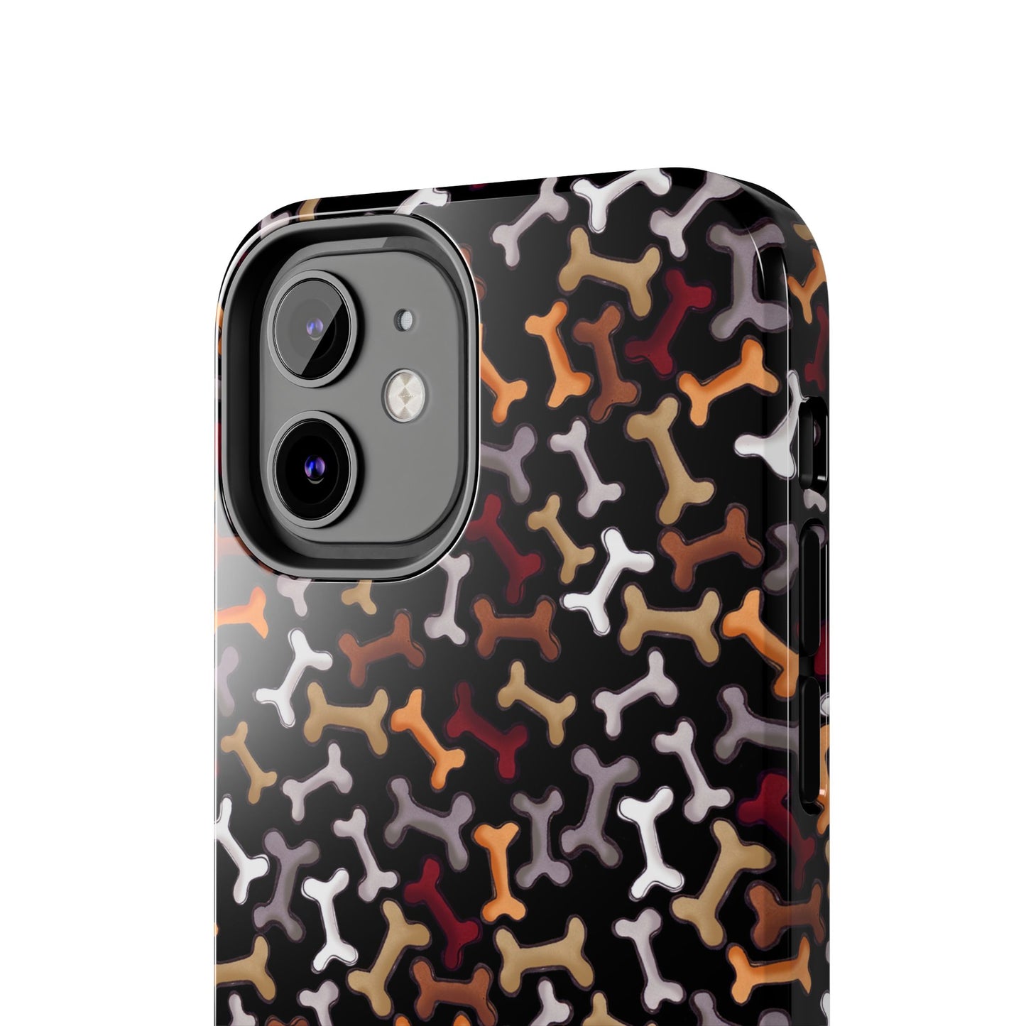 Dog Bones Black Phone Case