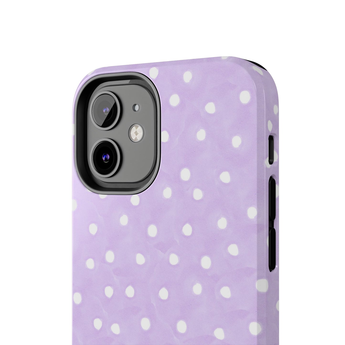 Space Dots Lilac / White Phone Case