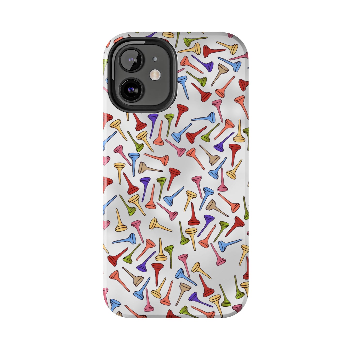 Teed Off Gray Phone Case