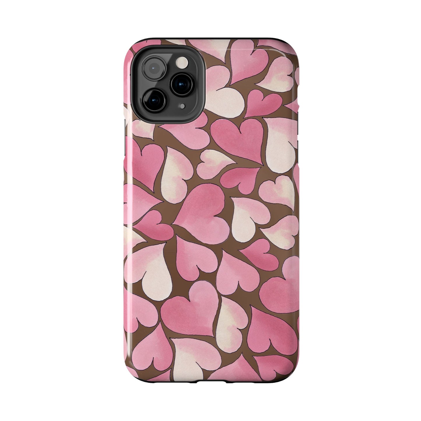 Hearts Chocolate Phone Case
