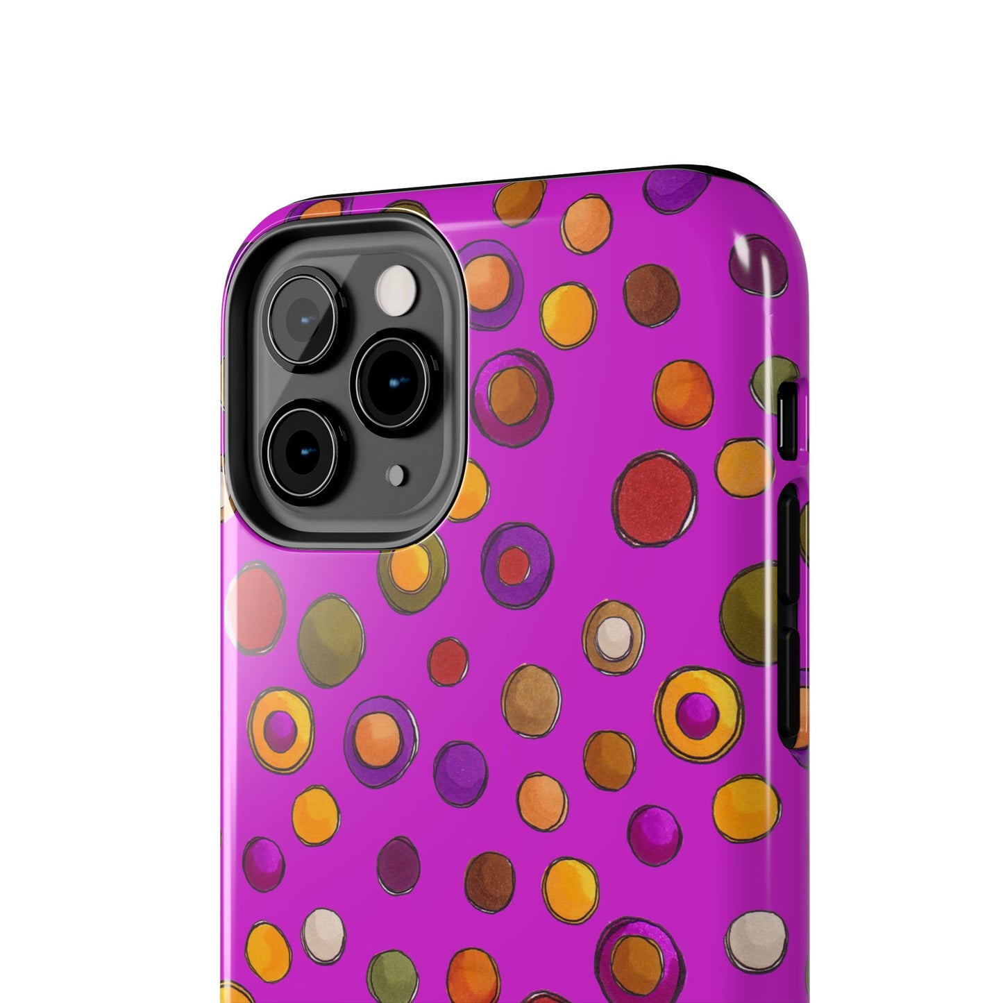 Double Dot Fuchsia Phone Case
