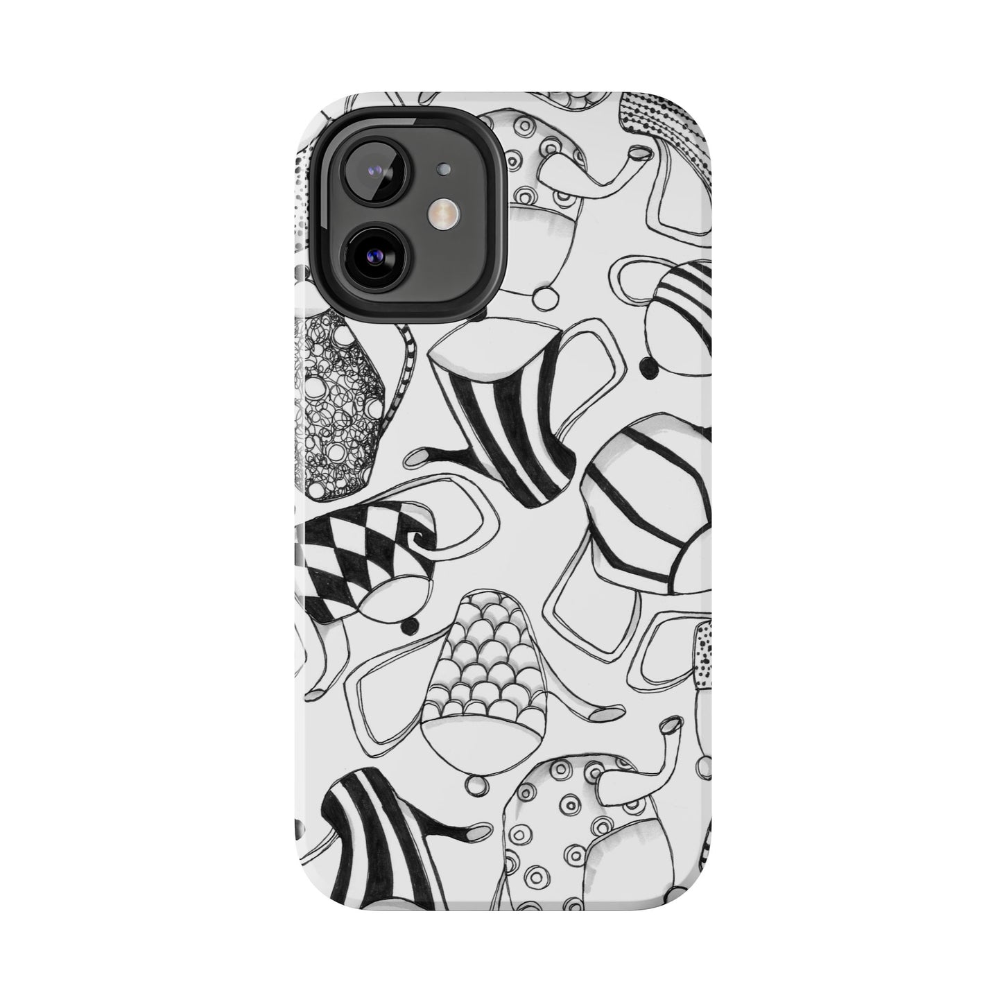 Coffee, Tea Anyone? White Phone Case