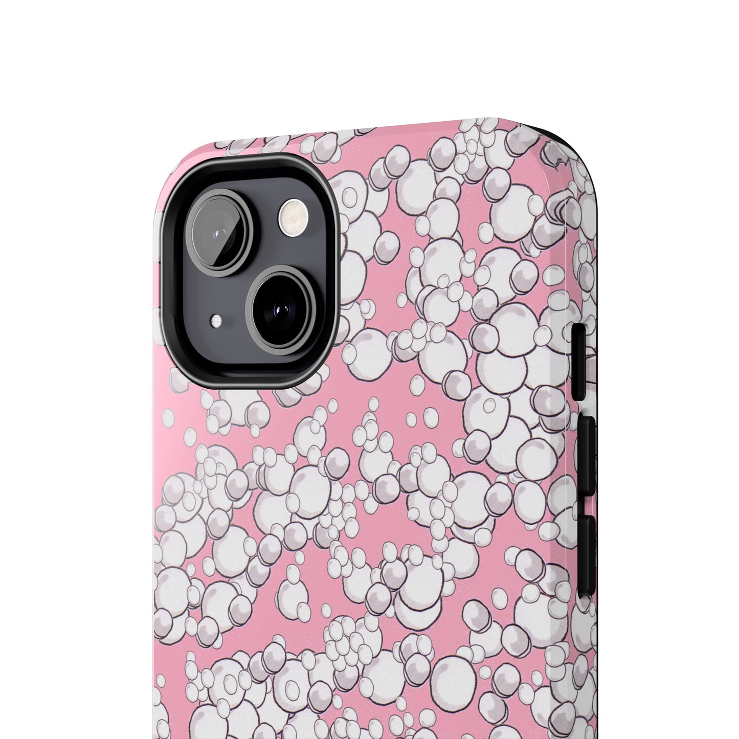 Bubble Dots Pink Phone Case