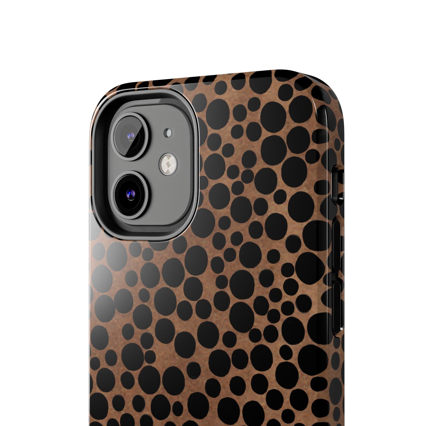 Felt Dots Caramel Phone Case