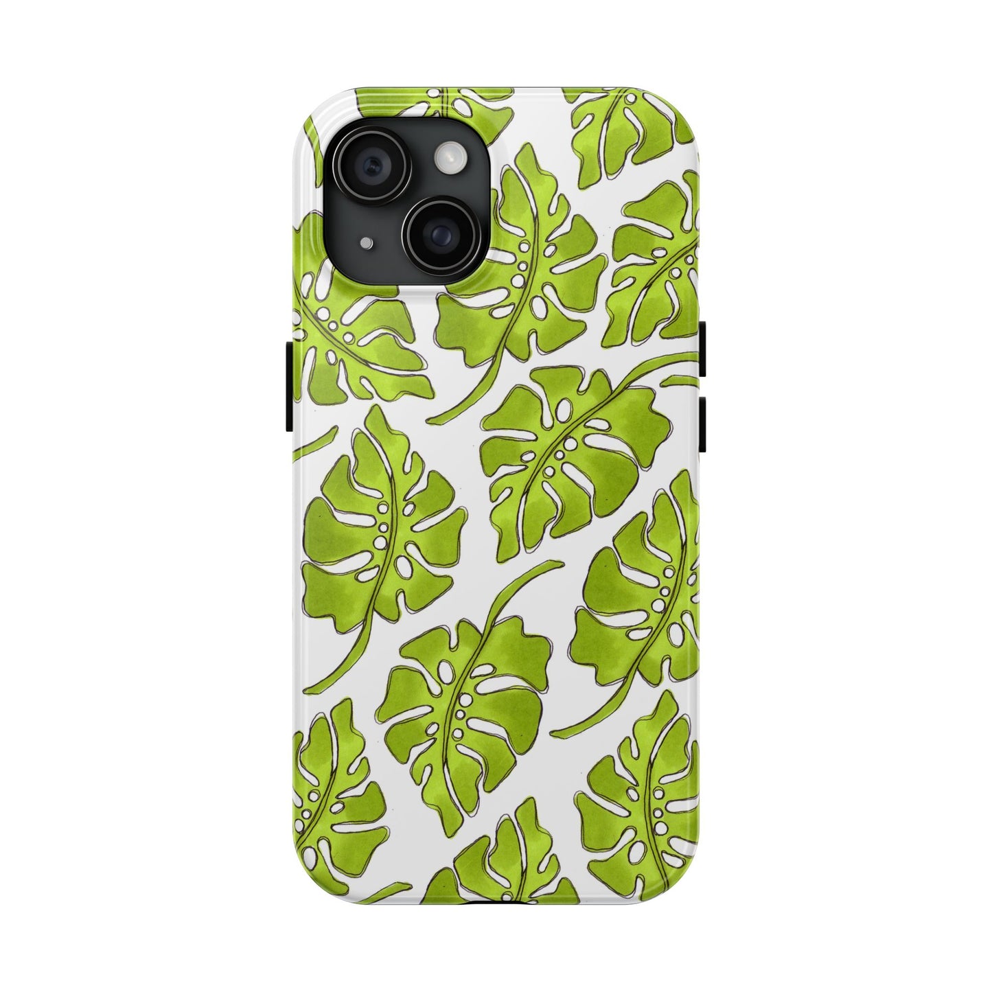 Big Leaf White Phone Case