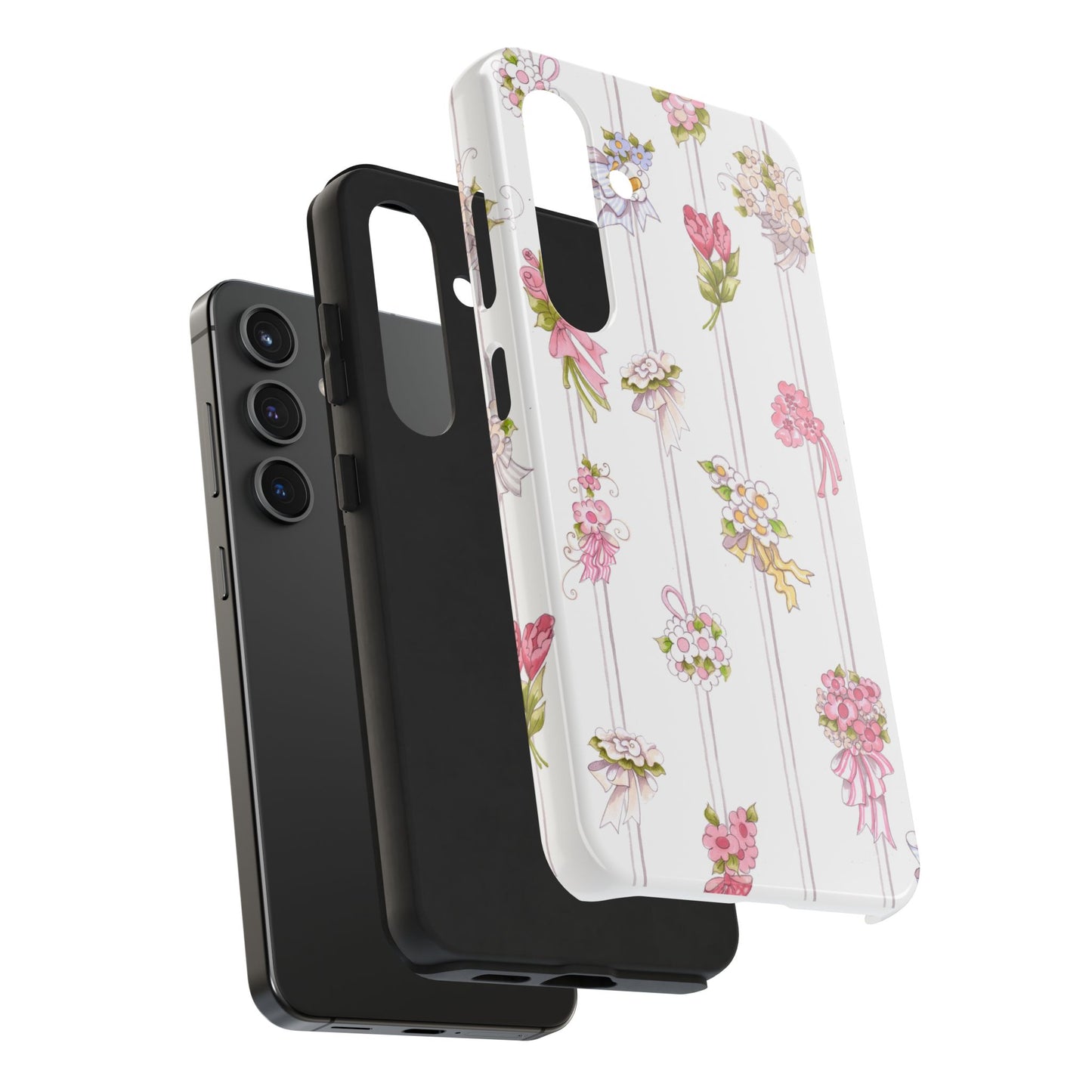 Bouquet Stripe Phone Case