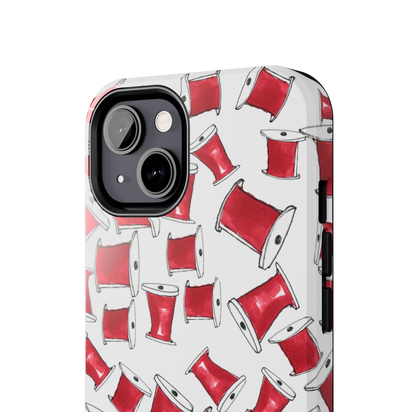 Red Thread White Phone Case