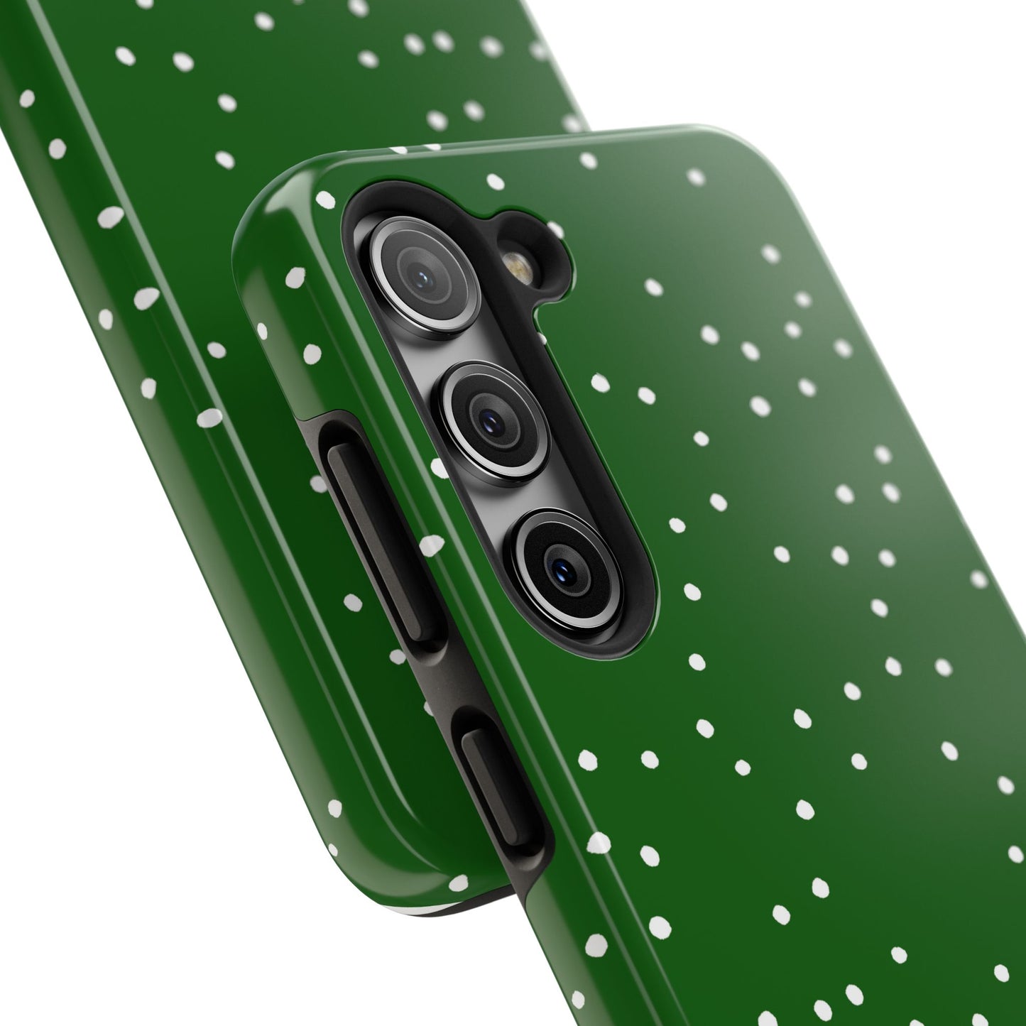 Dinky Dots Green / White Phone Case