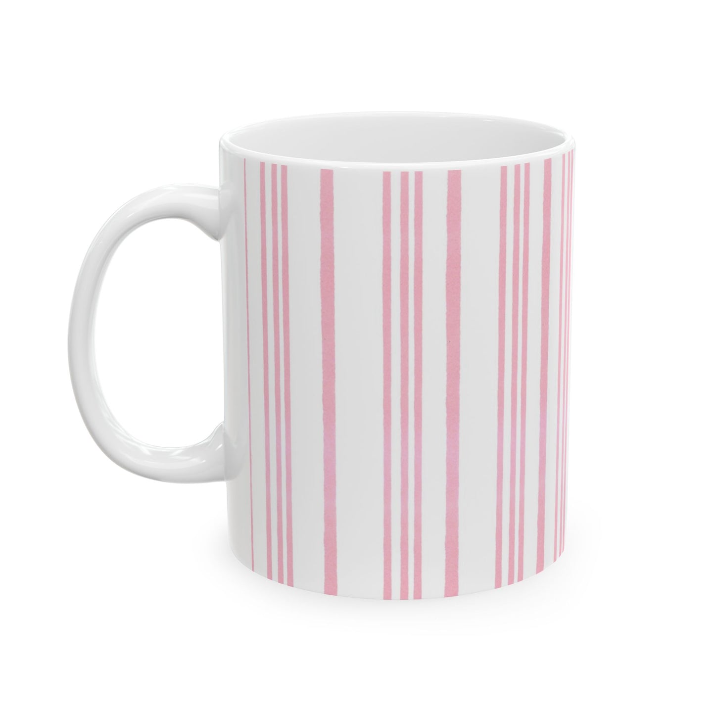 Candy Stripe Pink Cup