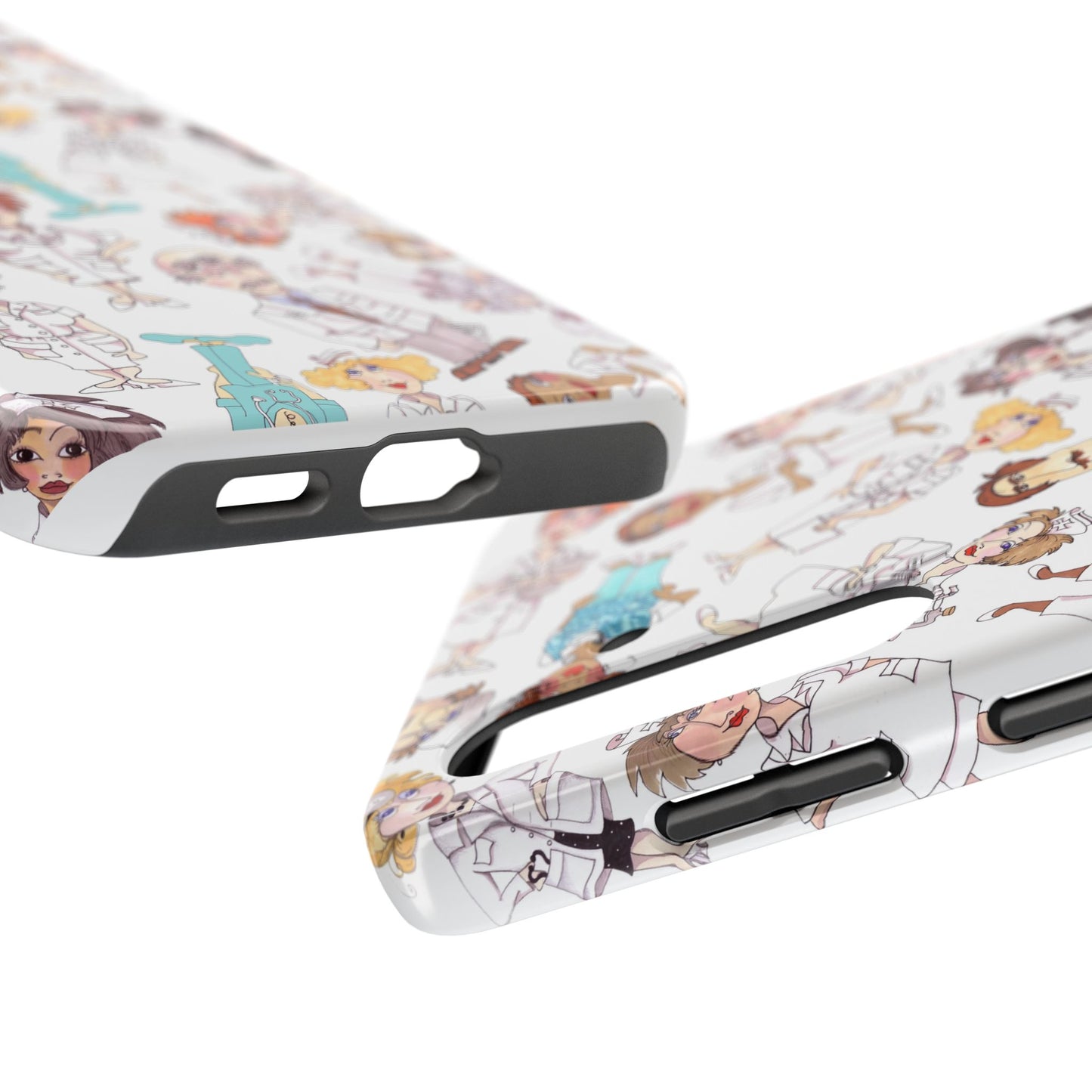 Happy Staff White Phone Case