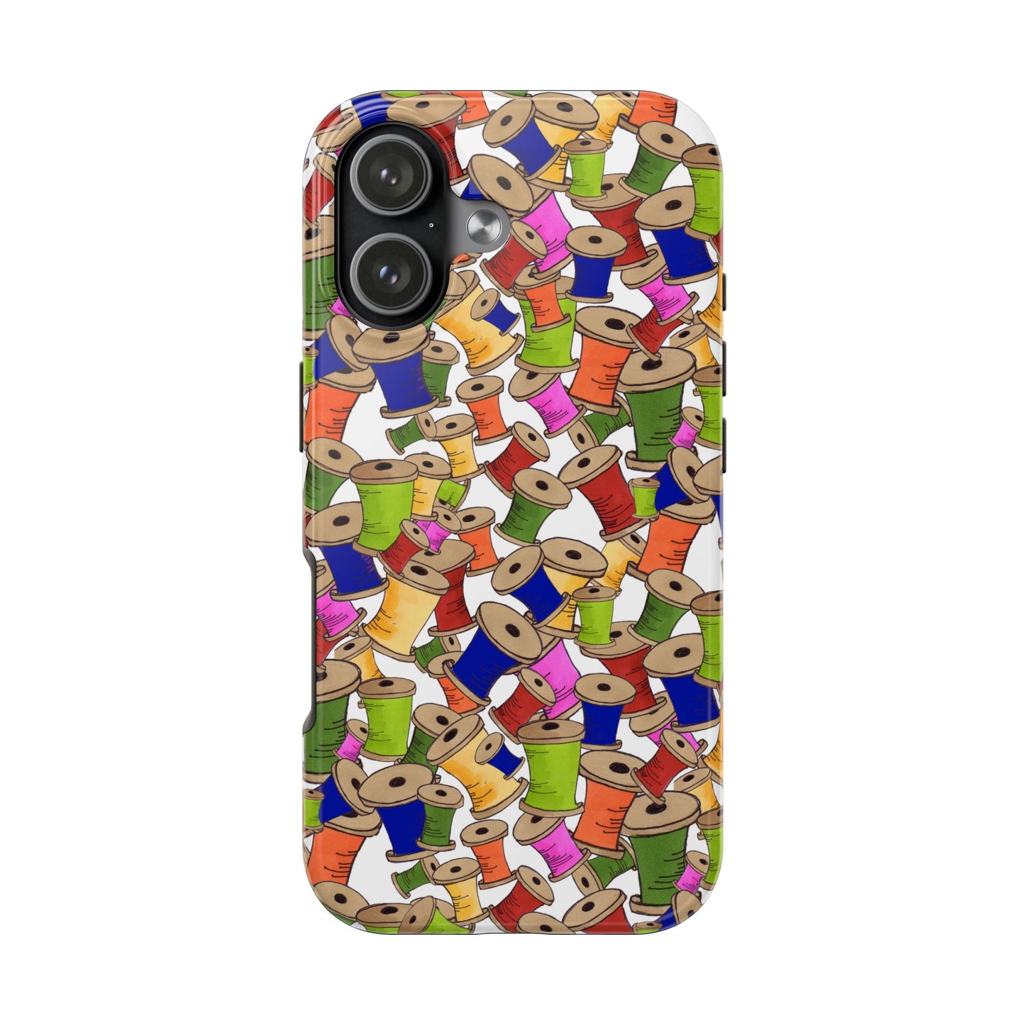 Spoolopoly White Phone Case