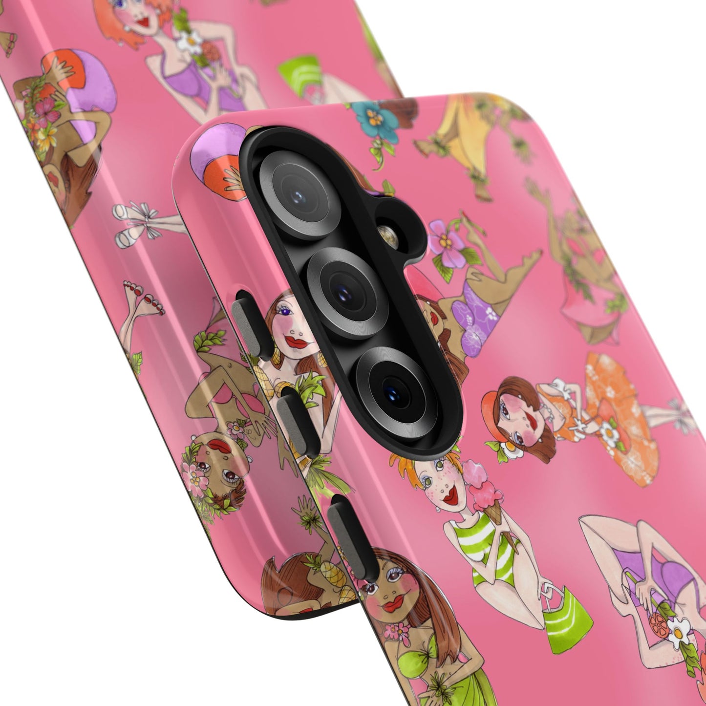 Island Toss Pink Phone Case