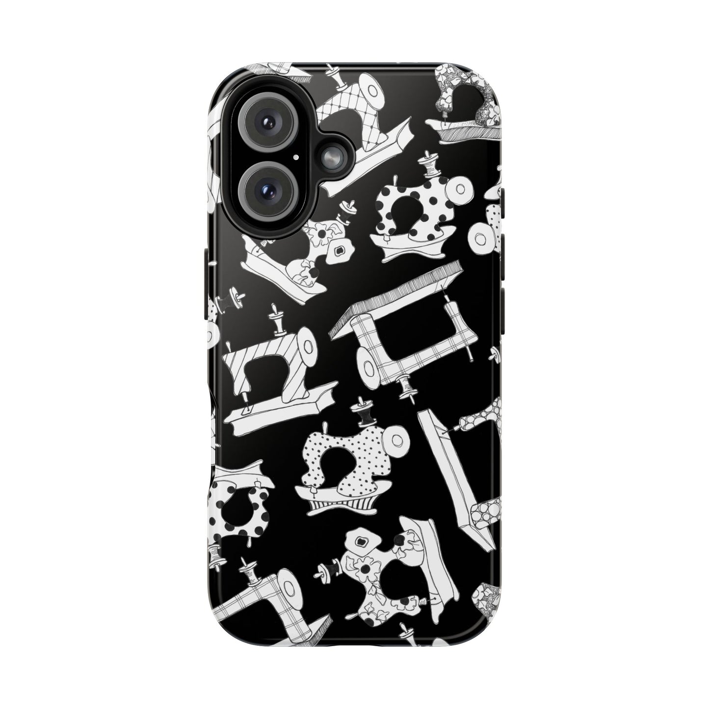 Sew Essential Black Phone Case