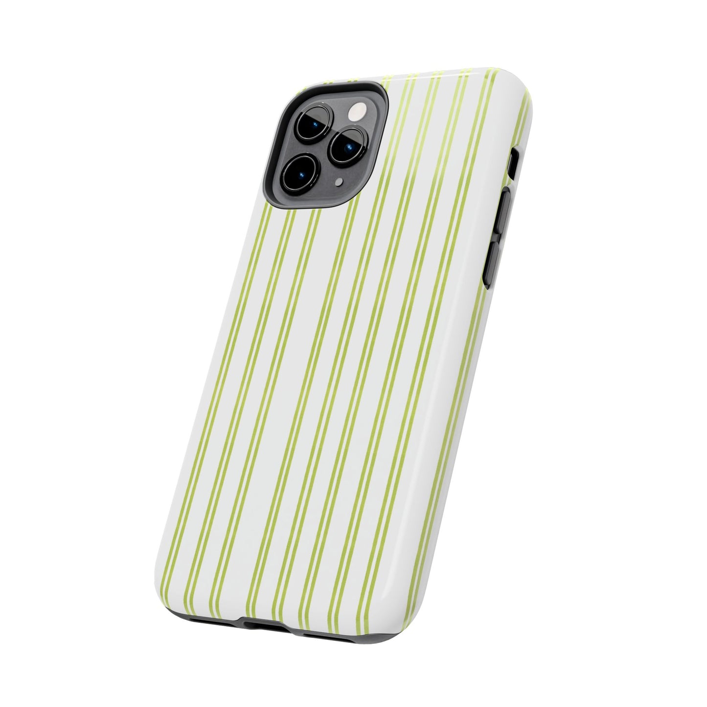 Green Double Stripe Phone Case