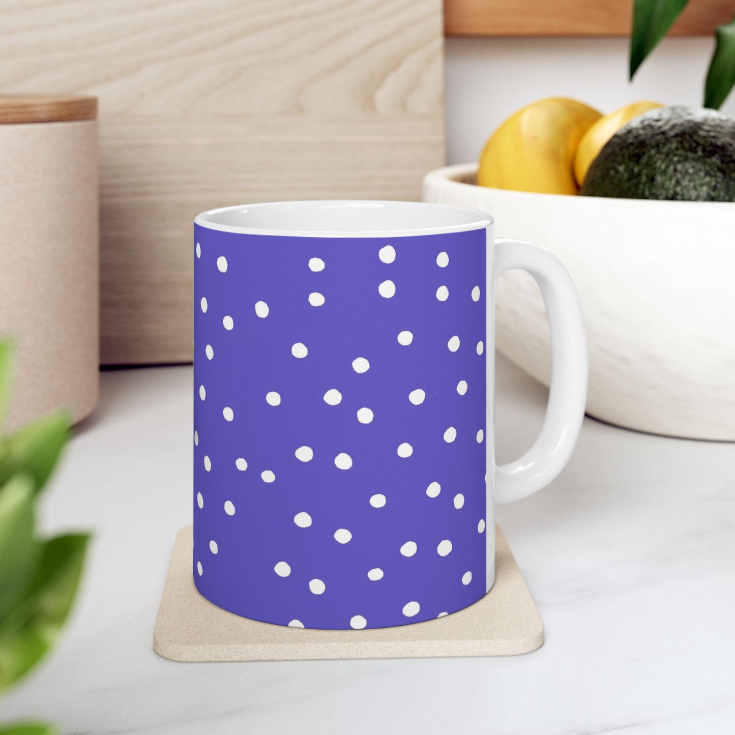 Dinky Dots Blue / White Cup