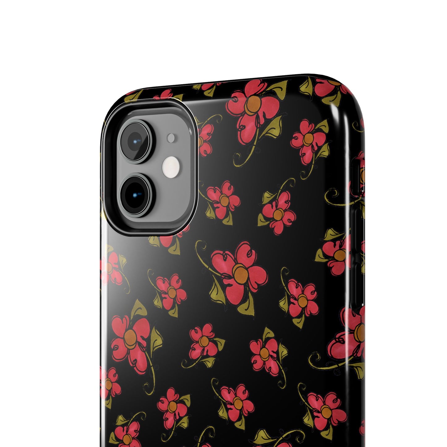 Daisy Caper Black Phone Case