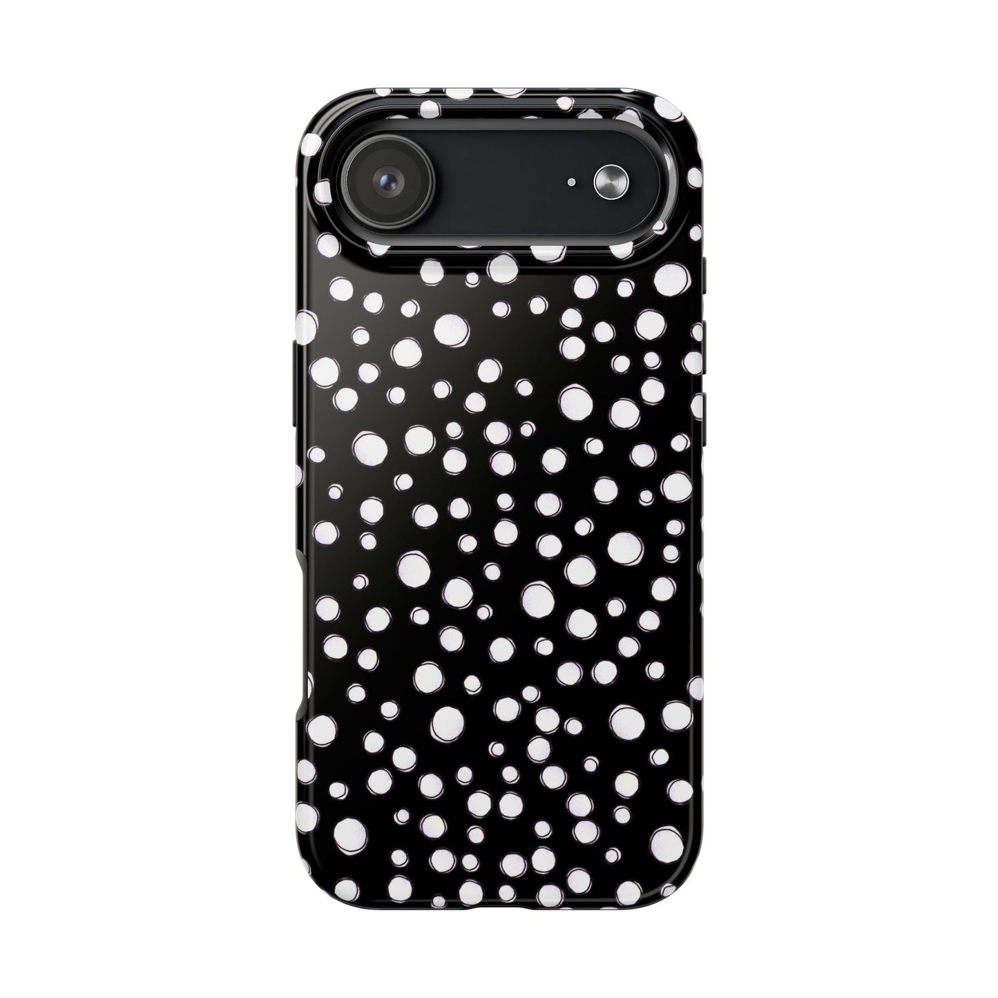 Pot Dots Black Phone Case