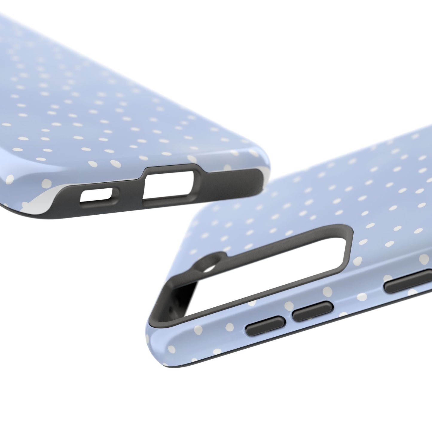 Petite Dots Blue / White Phone Case