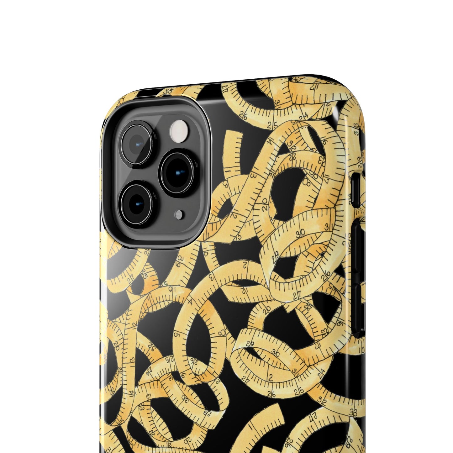 Tape Tangle Black Phone Case