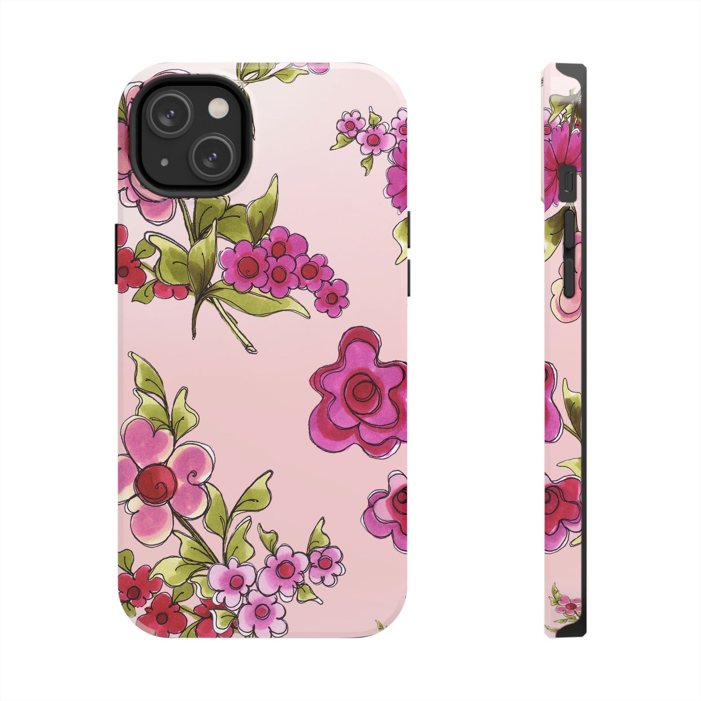 Jumbo Floral Pink Phone Case