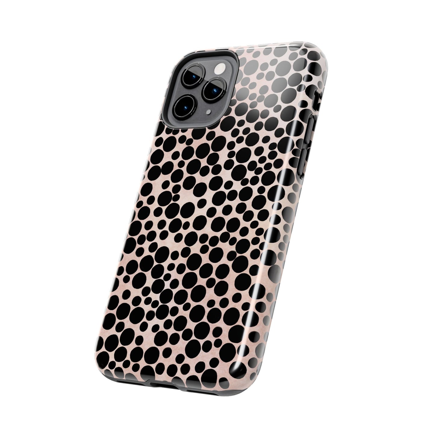 Felt Dots Pink Phone Case