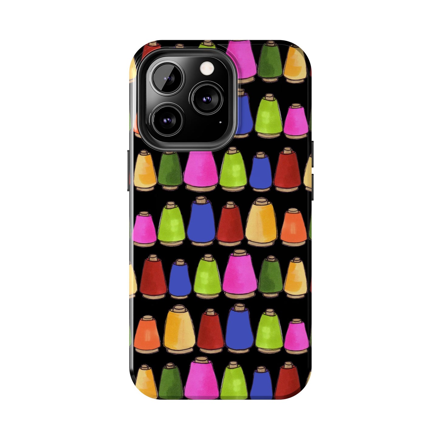 Coneiferous Black / Multi Phone Case