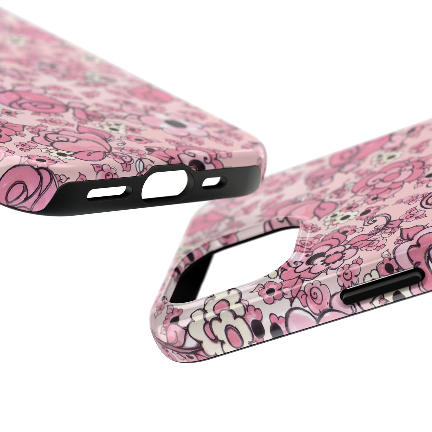 Profuse Posies Pink Phone Case