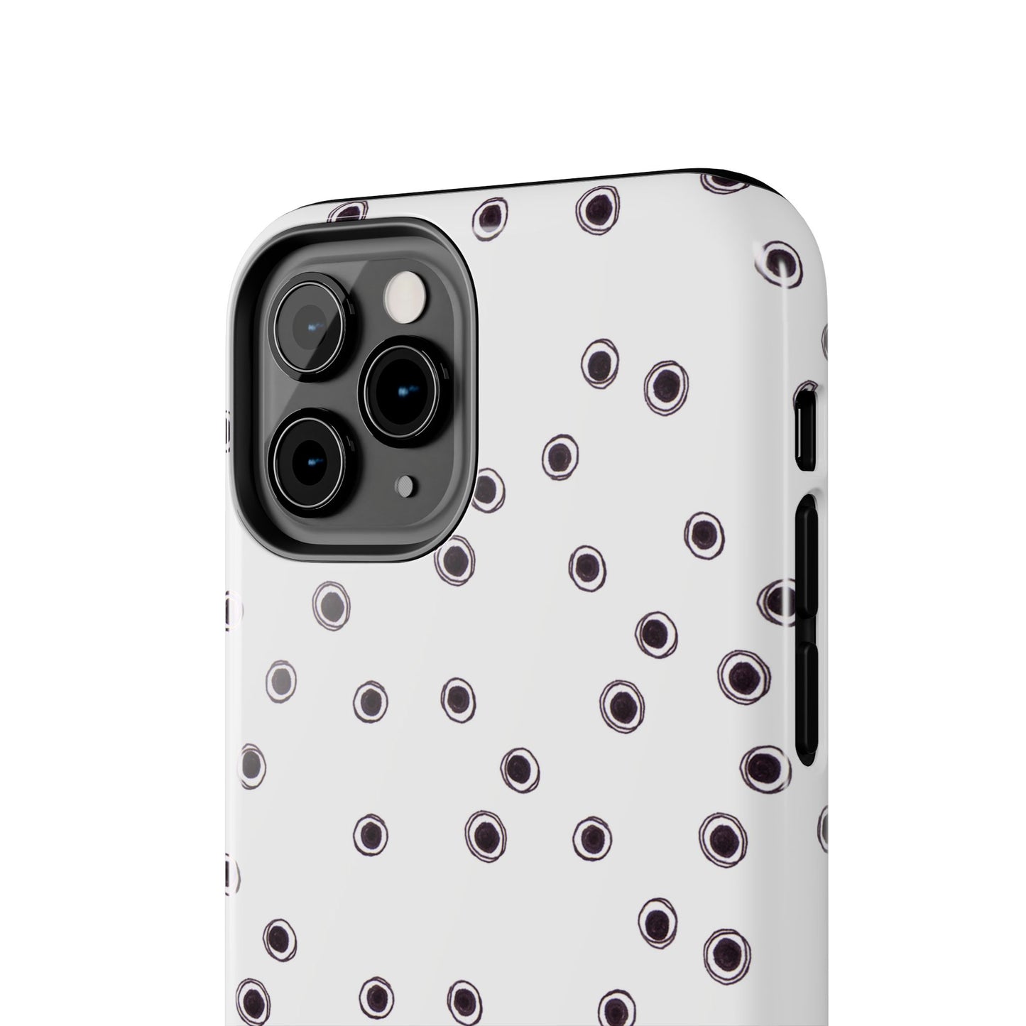 Halo Dots White Phone Case
