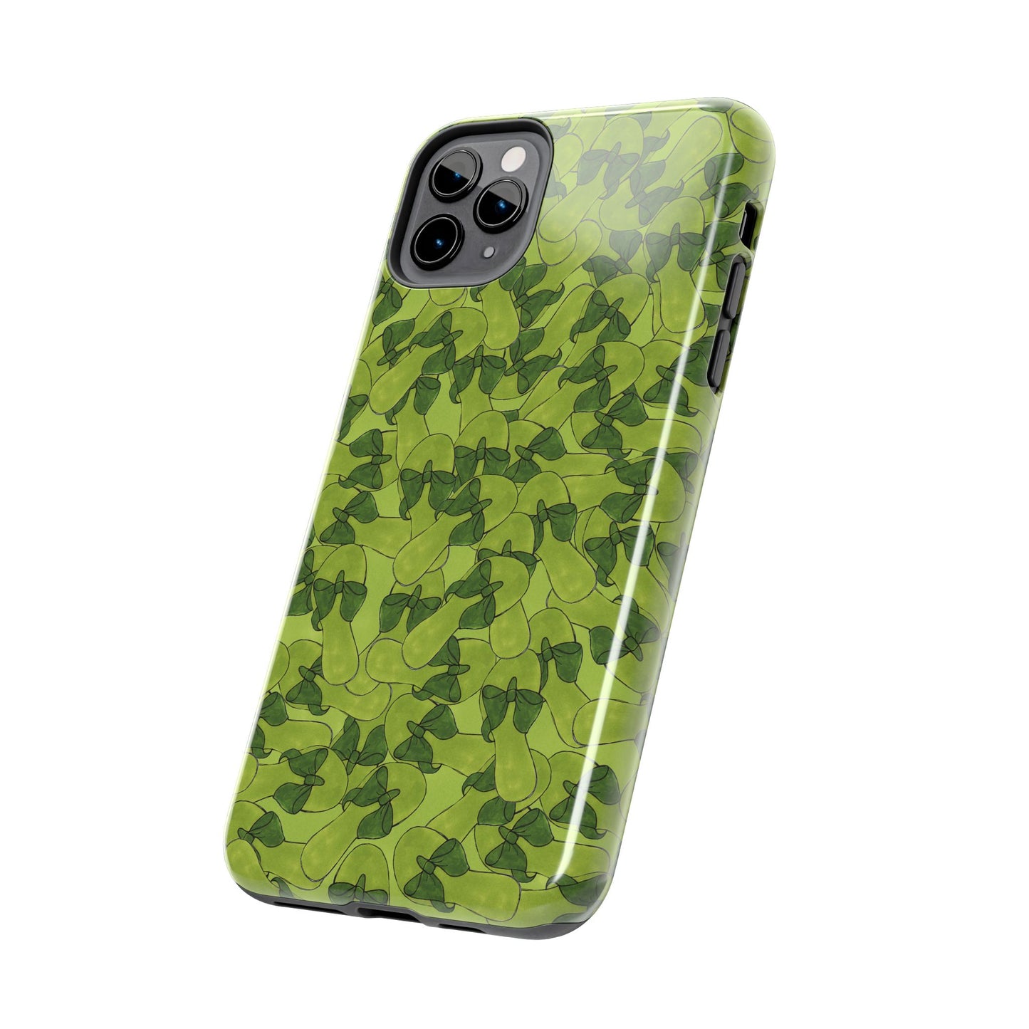 Green Flip Flops Phone Case