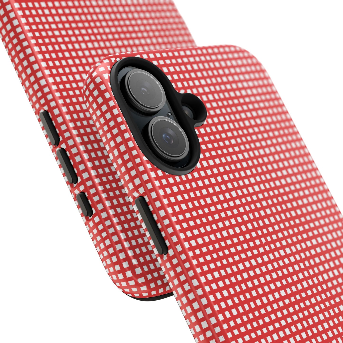 Chipper Check Red Phone Case