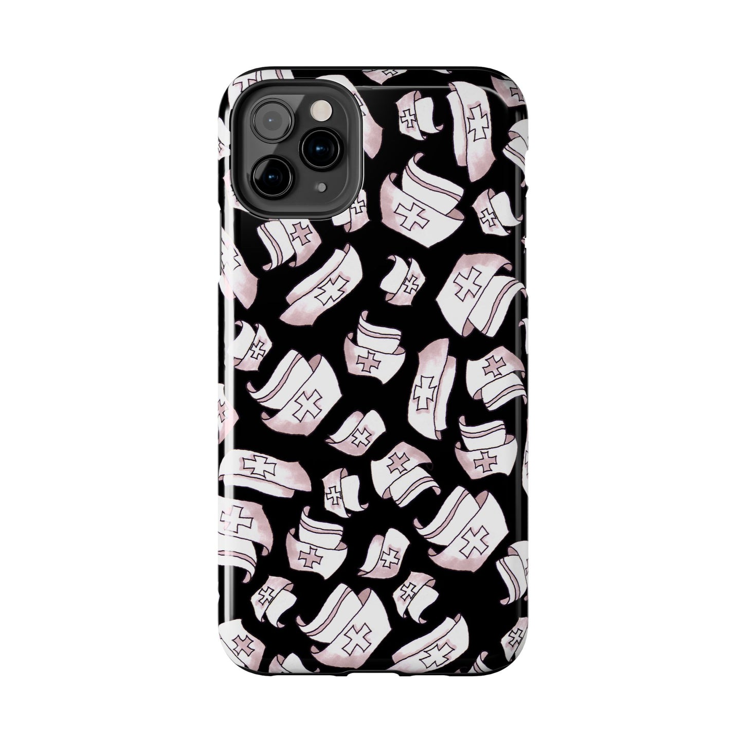 Happy Hats Black Phone Case