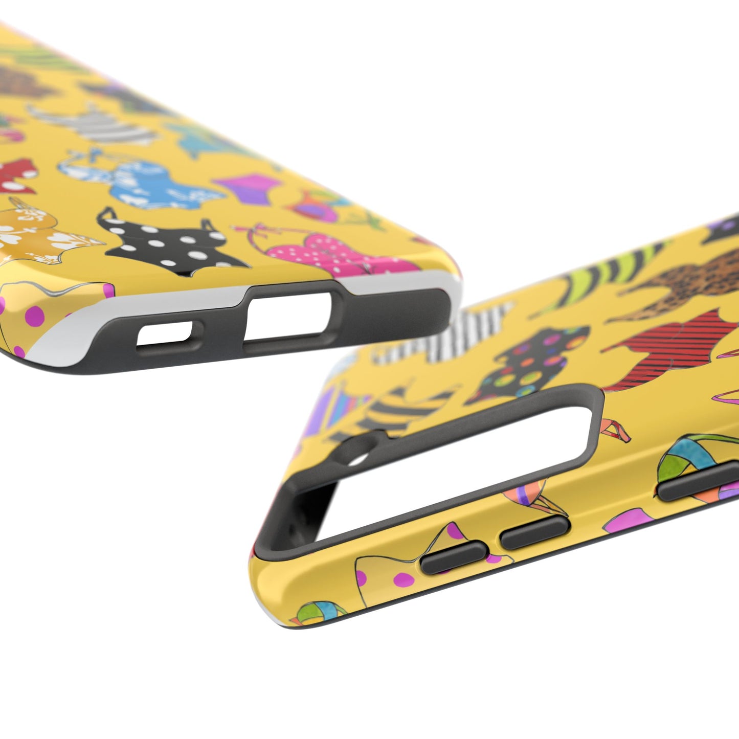 Assorted Suits Yellow Phone Case