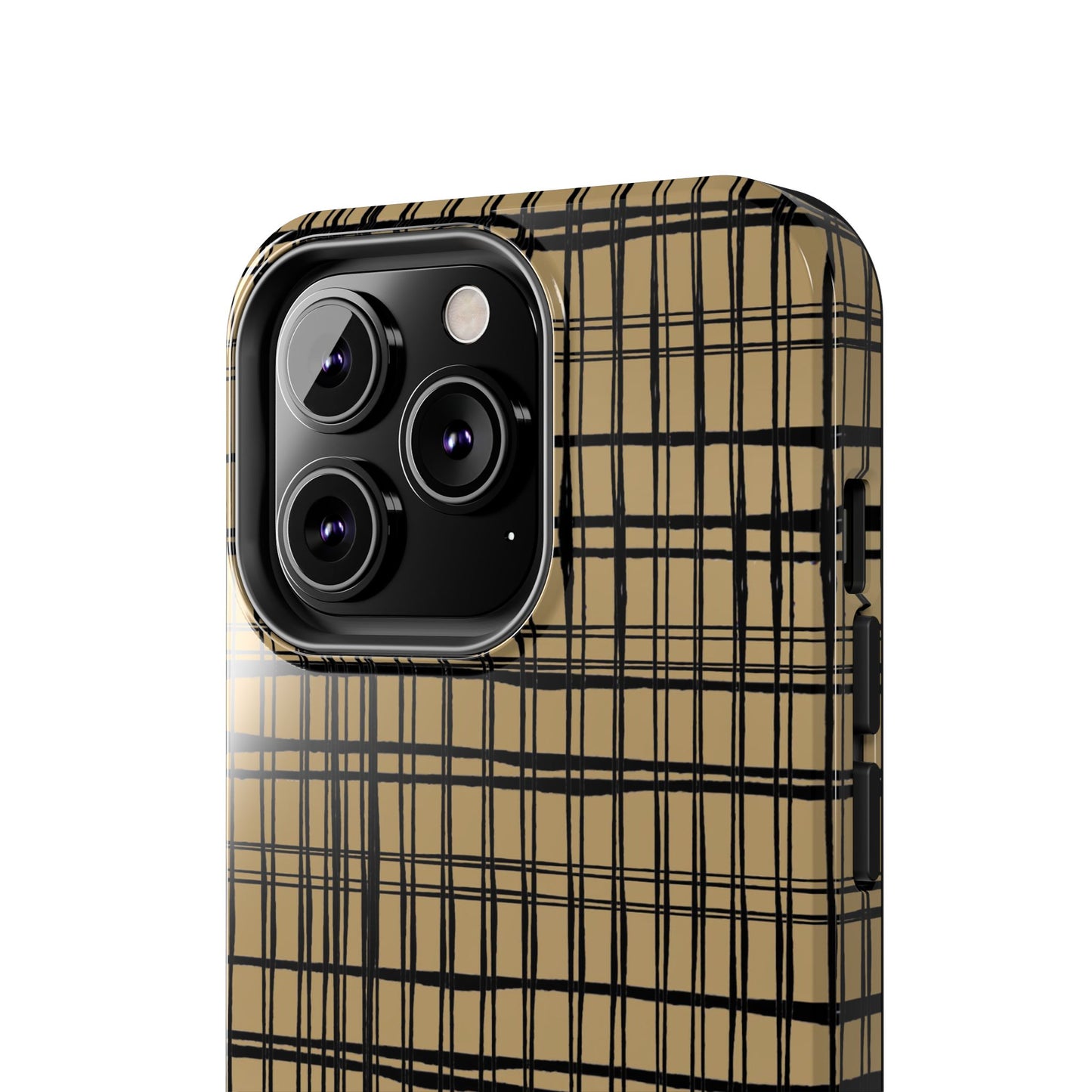 Doggie Fence Tan Phone Case