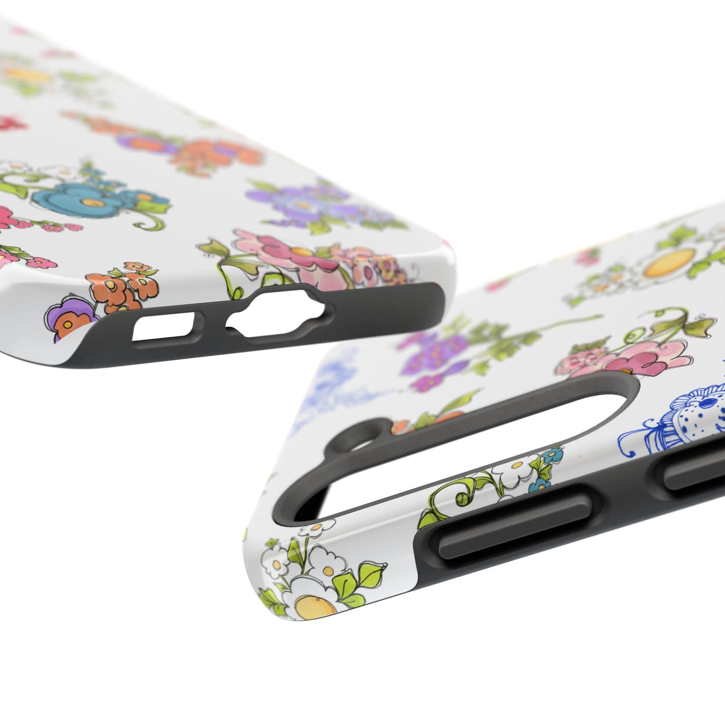 Mixed Bouquets White Phone Case