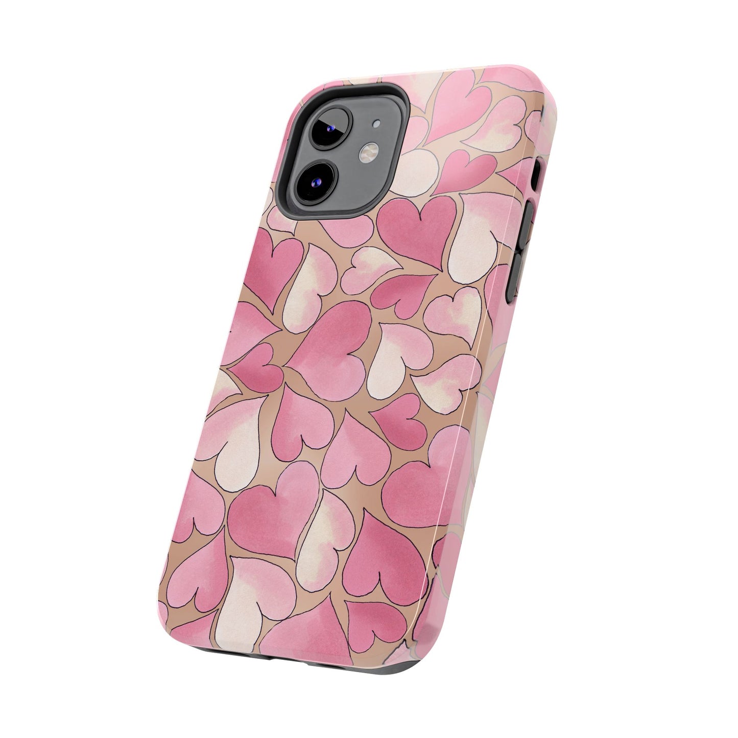 Hearts Malt Phone Case
