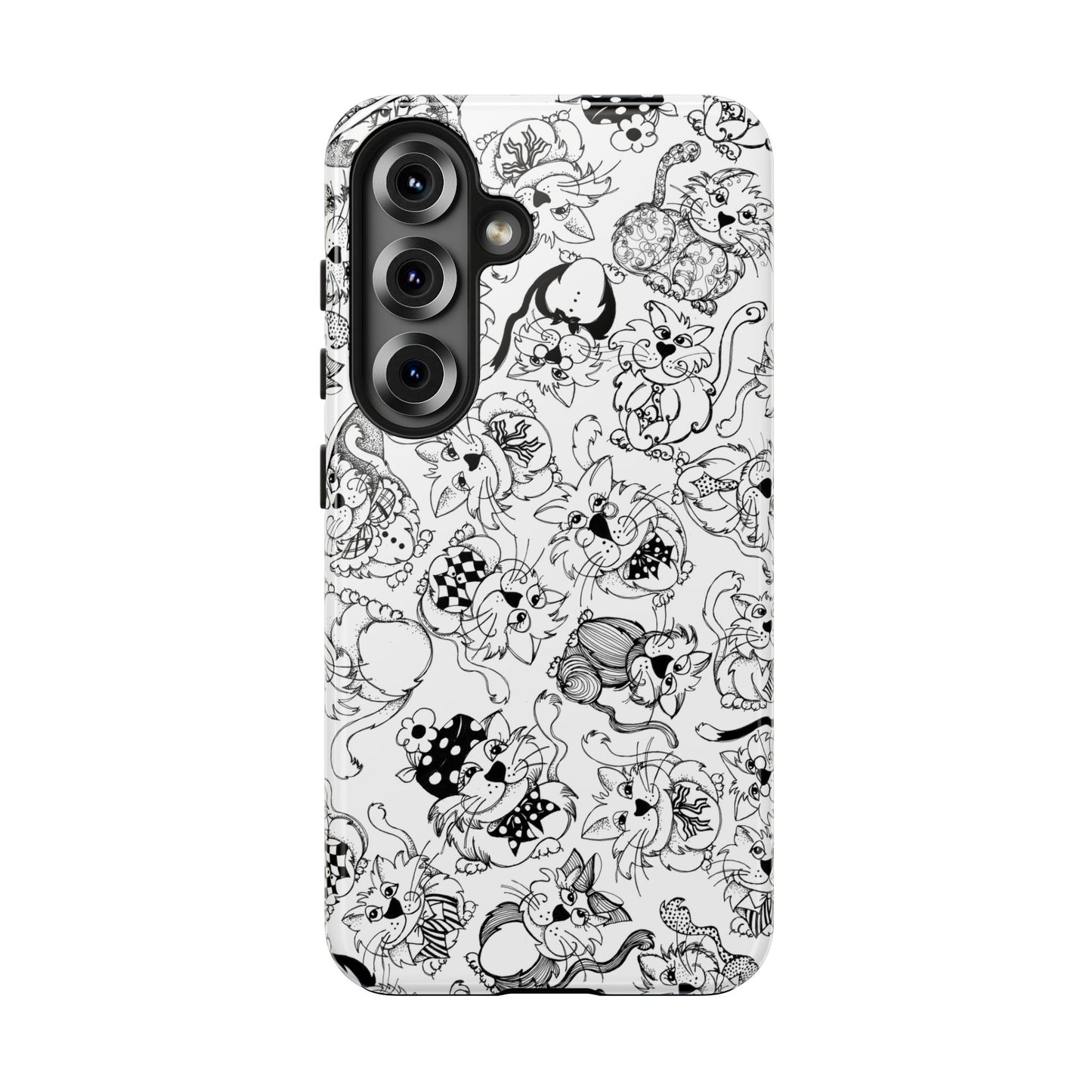 So Kitties Tossed White Phone Case