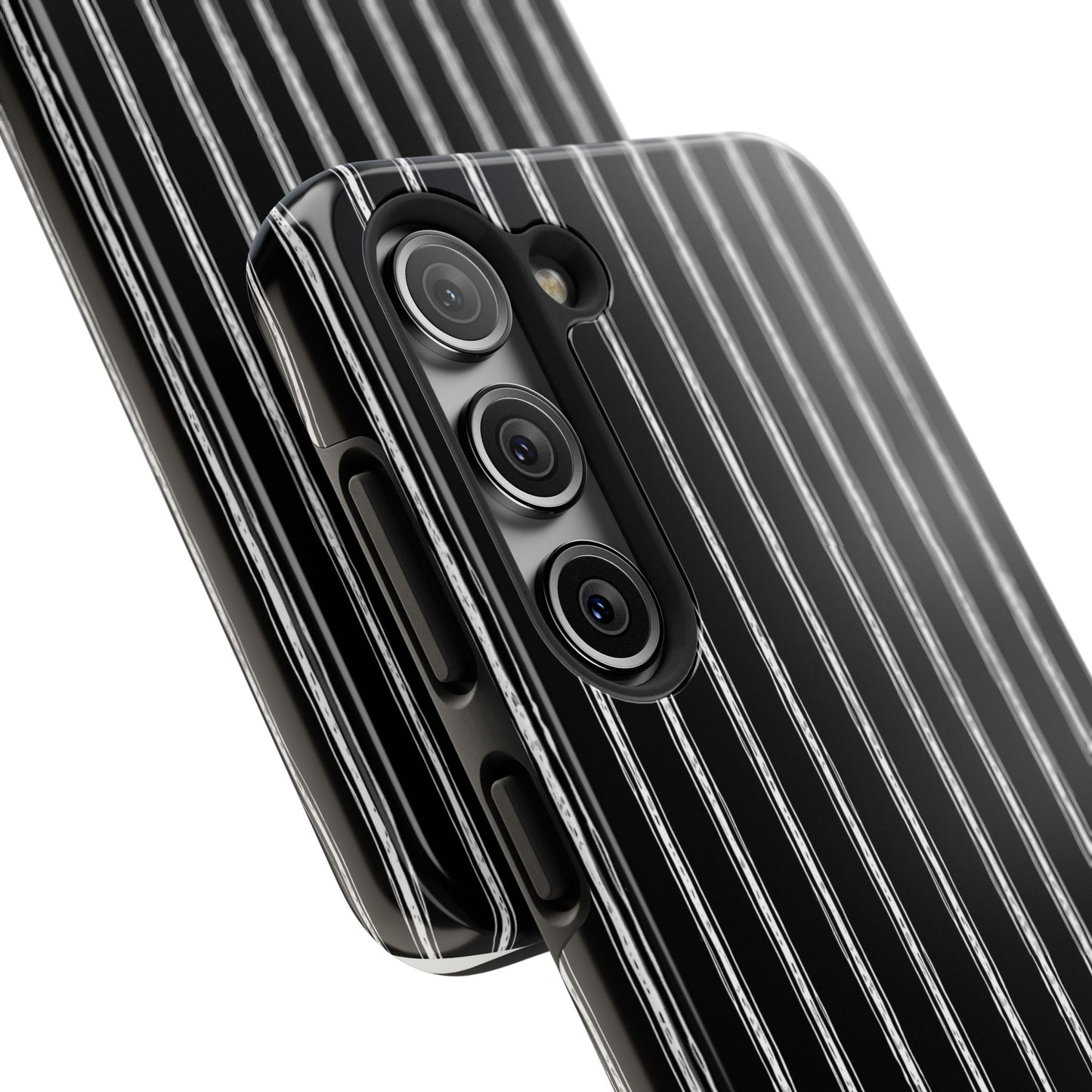 Napkin Stripe Black / White Phone Case