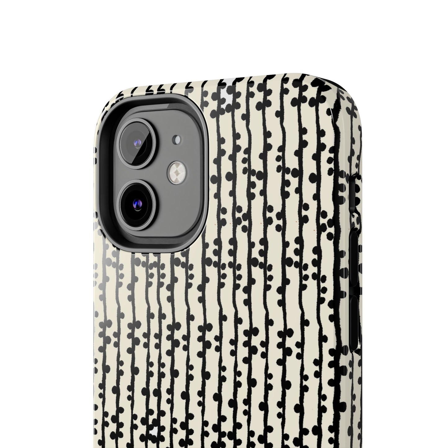 Loopy Stripe Bone Phone Case