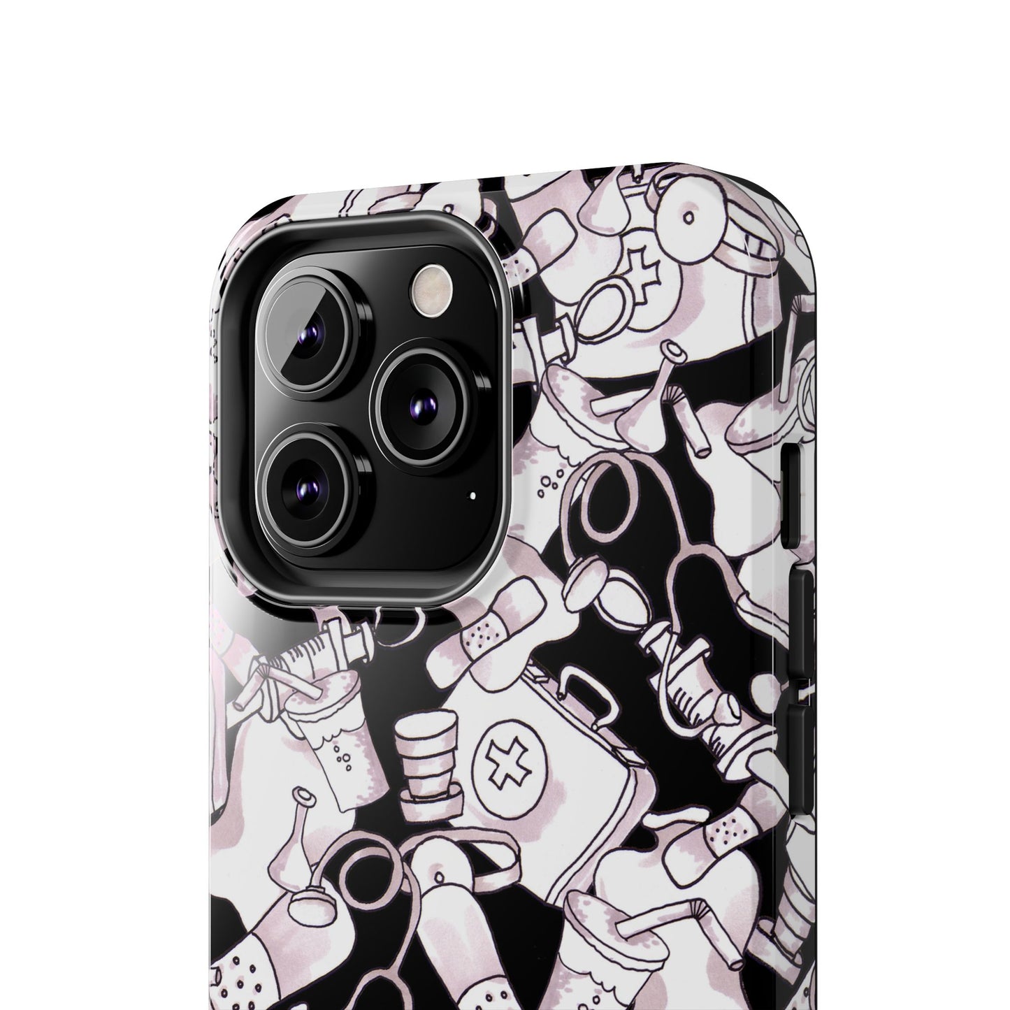 Med Stuff Black Phone Case